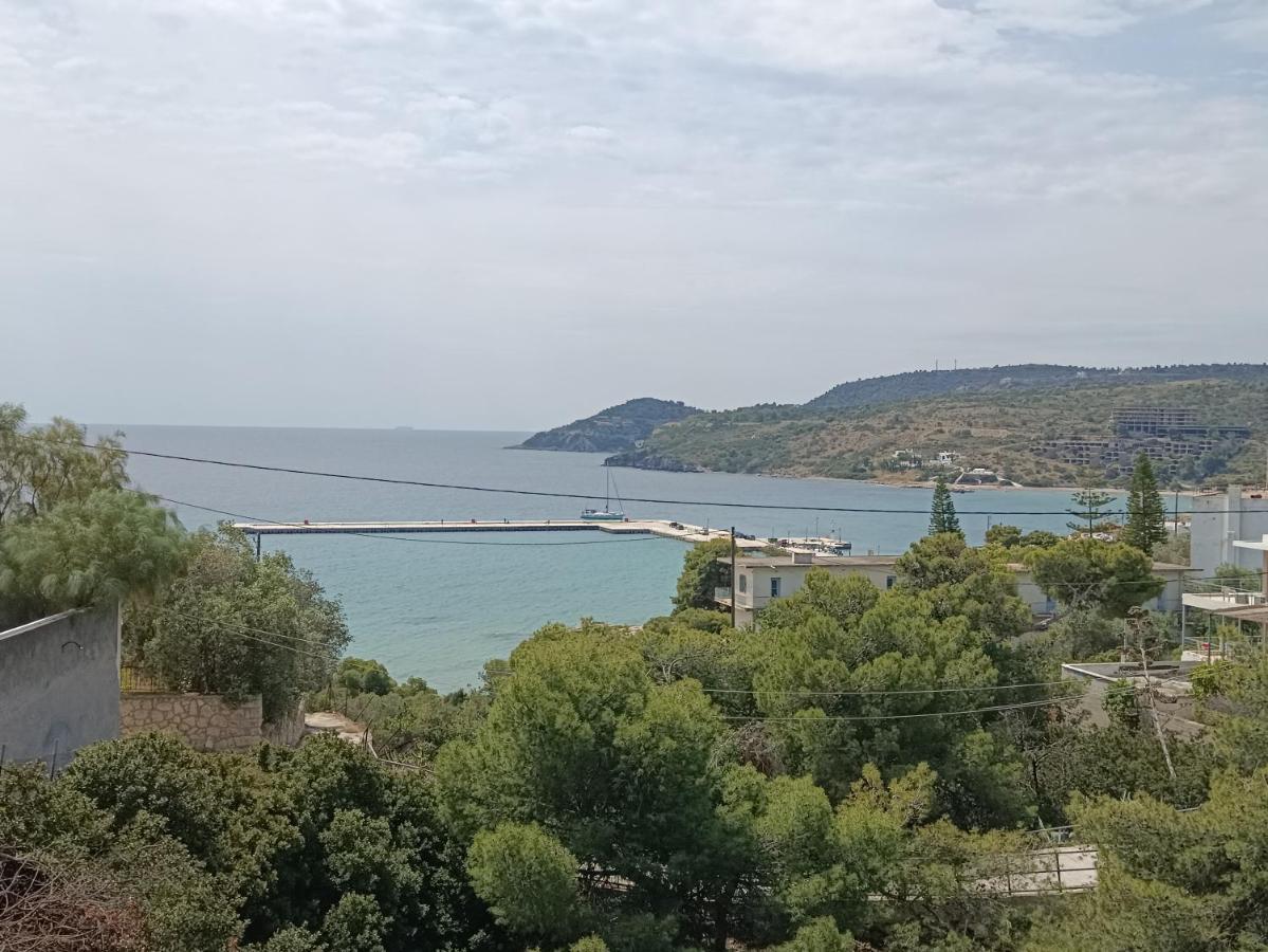 Meltemi Apartments Agia Marina  Exterior foto